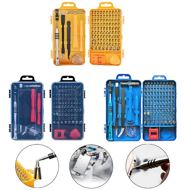 Набор отверток 115 в 1 набор прецизионных многофункциональных для сотового