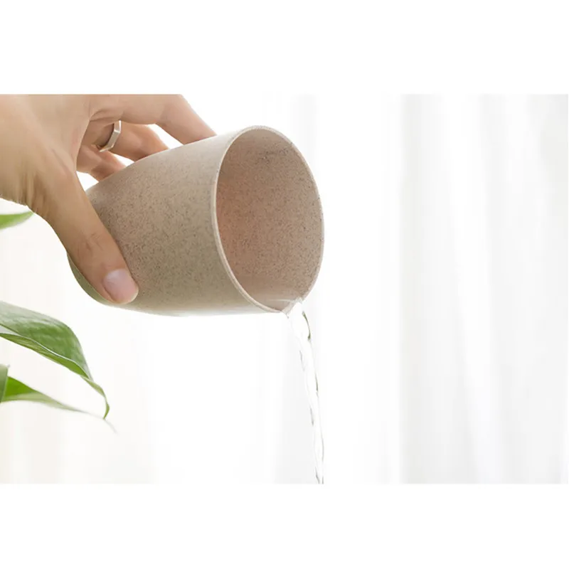 Чашка для бутылки с водой чашки из Пшеничная солома пластырь зубная щетка зубные