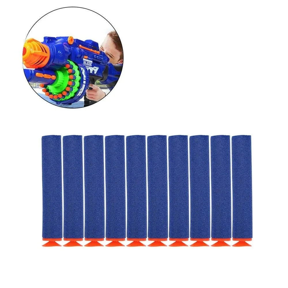 

New Sucker Darts Bullets 100pcs 7.2cm Foam Bandolier Accessories for Nerf N-strike Elite Series Safe Toy Parts Kids Outdoor Toys