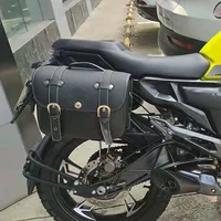 for zontes g1 125 motorcycle pu leather saddlebag side tool luggage package saddle zontes g1 125 g1 125