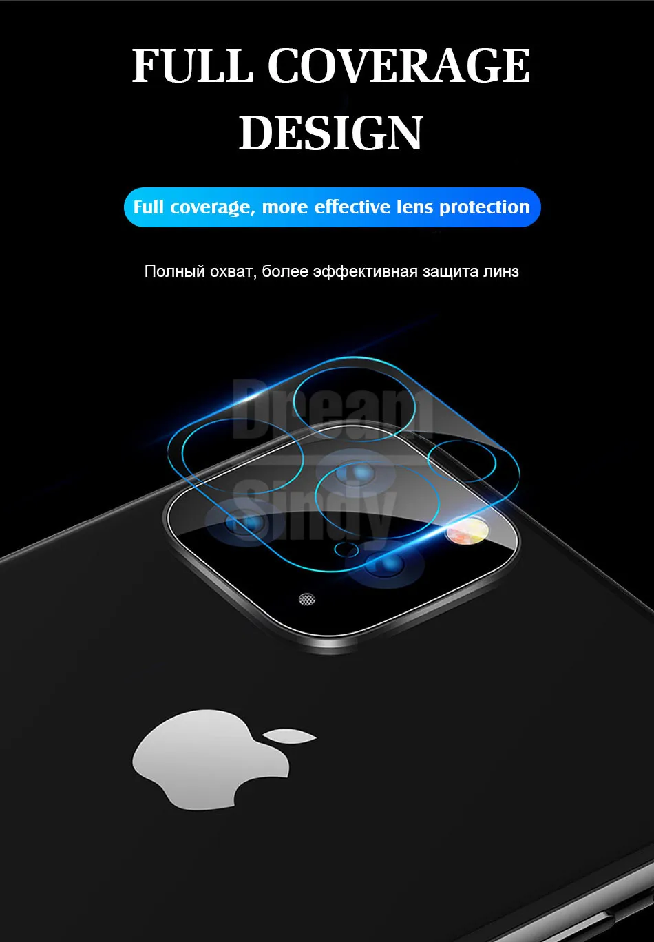 6-2 шт. Защитное стекло для камеры полное покрытие для IPhone 11 Pro Max XR XS X 8 7 6 6s Plus Защита объектива Закаленное стекло пленка