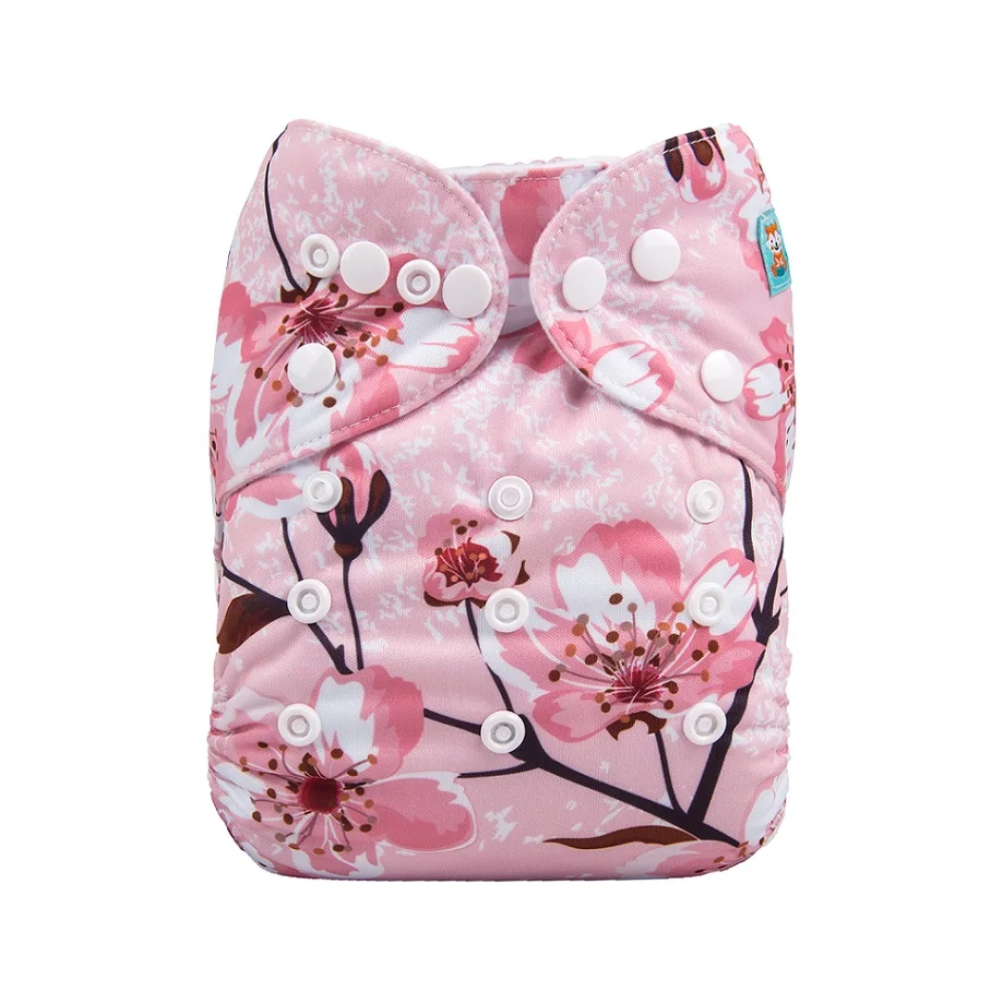 H140 U pick Alvababy моющийся 1 шт тканевый подгузник с 1 шт вставкой из микрофибры многоразовый детский тканевый подгузник для унисекс - Color: H140