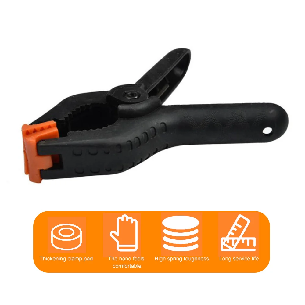 

2/3/4/6/9 inch Adjustable Plastic Spring Clamps for Woodworking Tools Quick Release Heavy Duty Backdrop Clips for Backdrop Stand