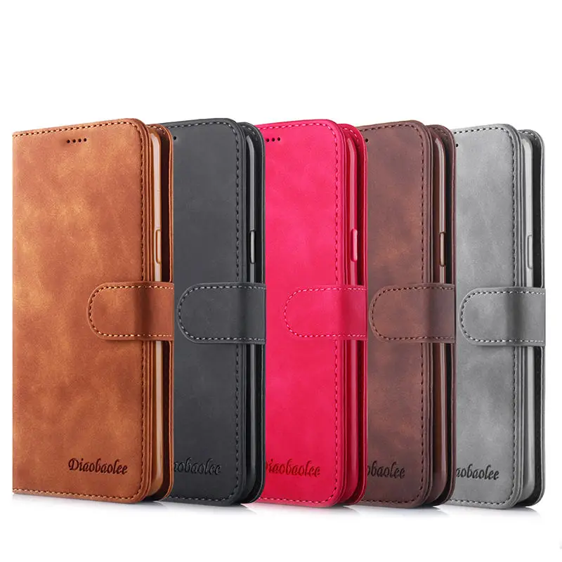 Luxury Retro PU Leather Case For Samsung galaxy S9 Flip Book Wallet Phone Cover For Samsung galaxy S9 Plus Case Samsung S9 Cover