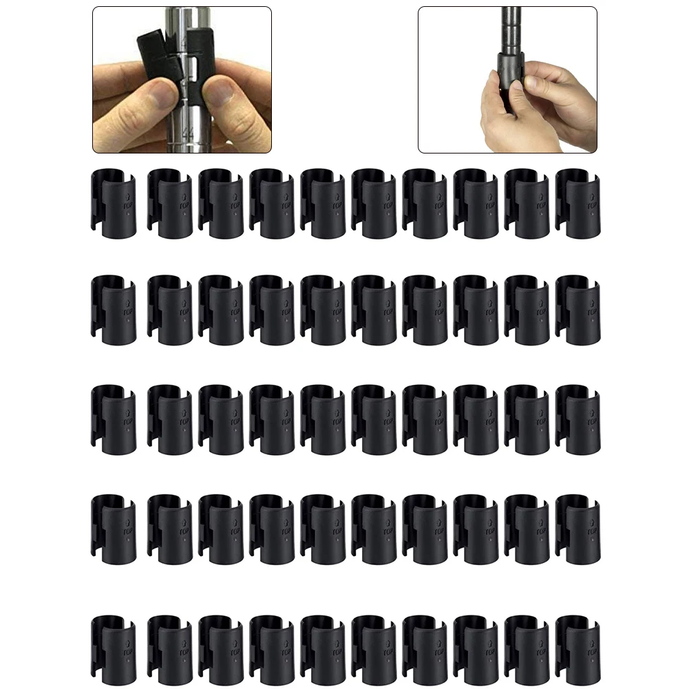 

Shelf Clip Wire Shelf Clips Anti-Dropping Shelf Lock Clips Shelving Sleeves Slub Tube Fixing Clasp Black 50PCS (25Pack)