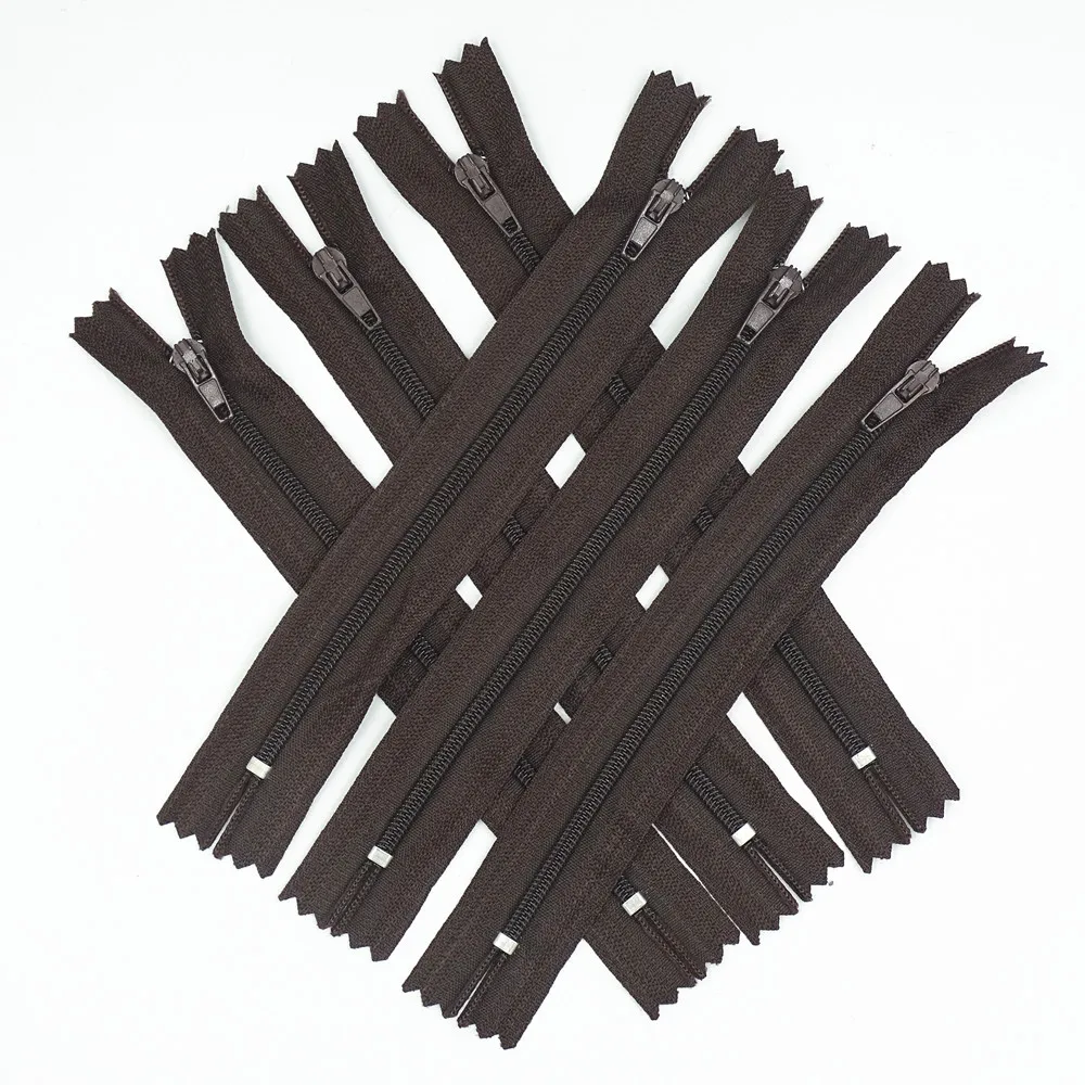 

50Pcs 3# (22 Inches) 55CM Closed Nylon Coil Zipper Suitable For Bags And Clothing