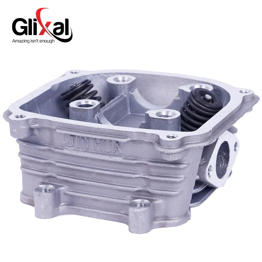Фото Glixal GY6 160cc китайский скутер 58,5 мм высокопроизводительная головка цилиндра в сборе с клапанами 4T 157QMJ ATV Go Kart Багги мопед Quad №4