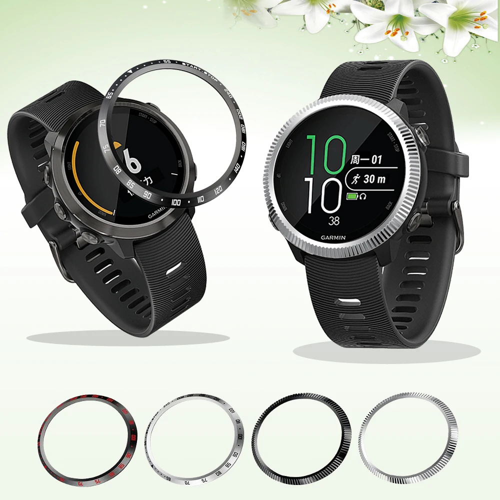 

Лидер продаж, рамка-кольцо для часов Garmin Forerunner 645, музыкальная рамка, Стильный чехол, защитный корпус из нержавеющей стали для 645