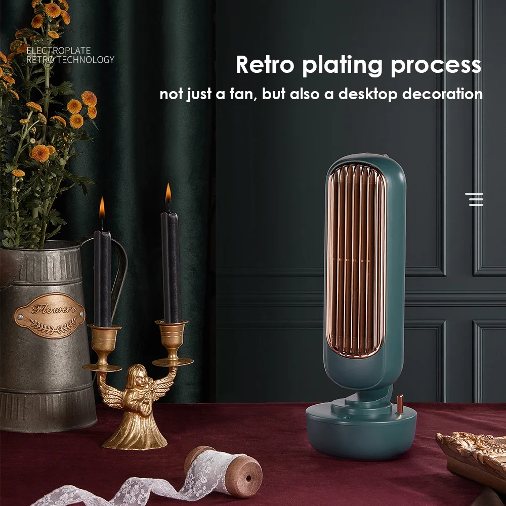 저렴한 미니 USB 데스크탑 팬 3 속도 가정용 물 안개 여름 냉각 팬 휴대용 미니 공기 인공 호흡기