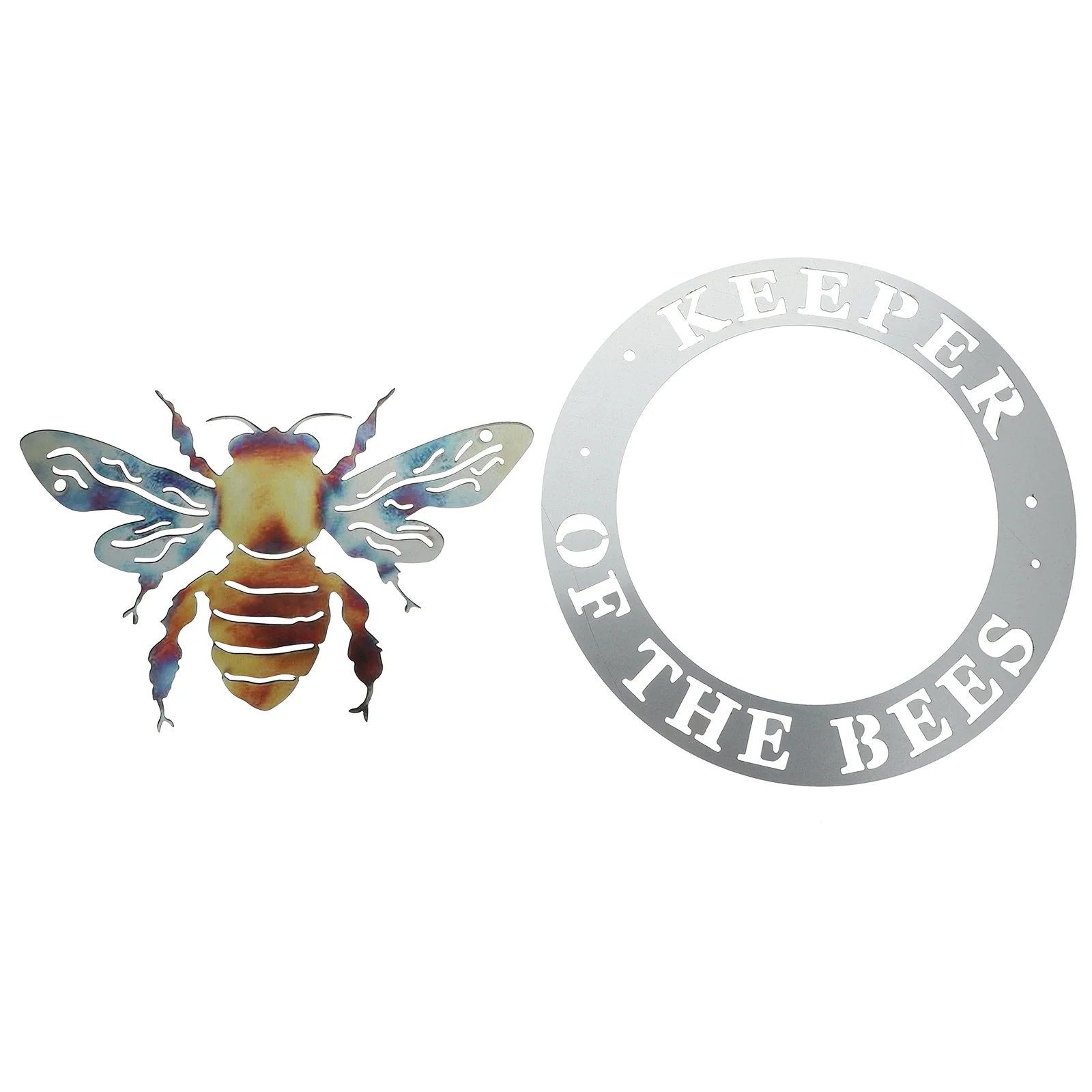

1Pc Simulated Bee Wall Pendant Vivid Hanging Decor Garden Home Adornment
