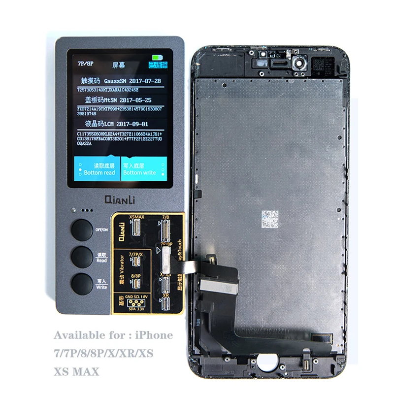ЖК экран Фоточувствительный оригинальный ремонт цвета программатор для iPhone MAX