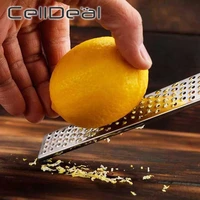 citrus lemon cheese zester grater shredder peeler slicer stainless steel hand grater vegetables fruits chopper kitchen tools