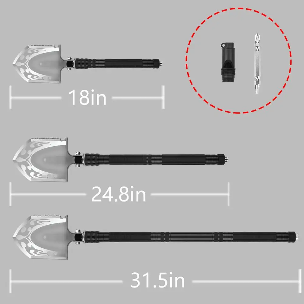 Multi-purpose Tool Outdoor Military Tactical Camping Shovel Tools Multitool Folding Fishing Snow Car Emergency Survival | Инструменты