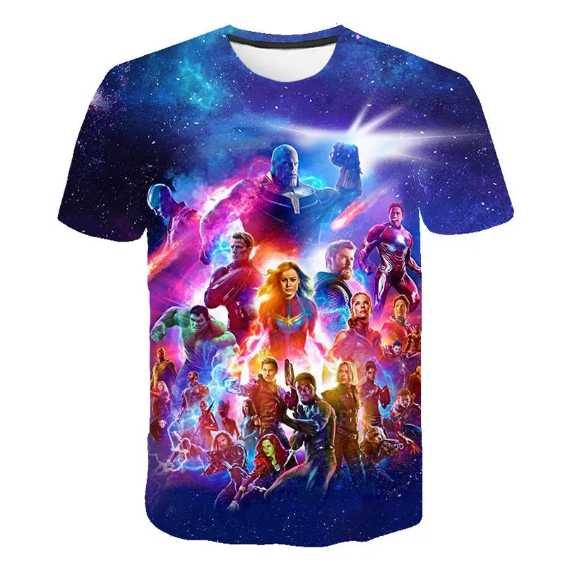 

Children Clothing Super-Hero T-Shirt 2021 Summer Baby Kid Clothes Boy And Girl Breathable Cool Short Sleeve Tops Fashion Cartoon