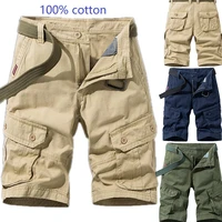 mens military cargo shorts 2020 beach shorts army camouflage tactical shorts men cotton loose work casual short pants plus size