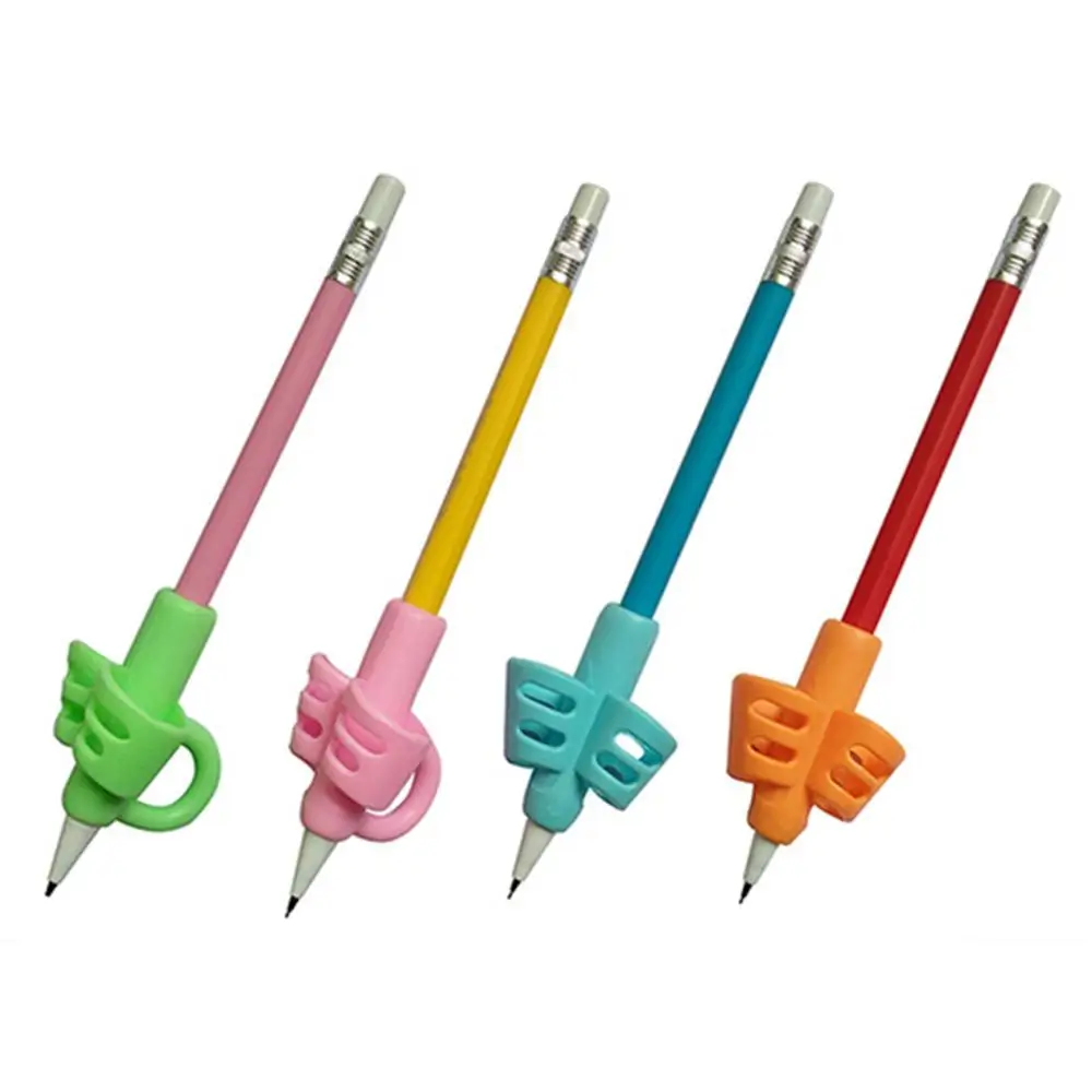 4 шт. 2/3 держатель для карандашей пальцев Детский обучающий инструмент письма