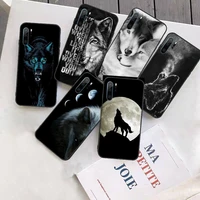angry animal wolf face phone case funda for huawei p9 p10 p20 p30 lite 2016 2017 2019 plus pro p smart