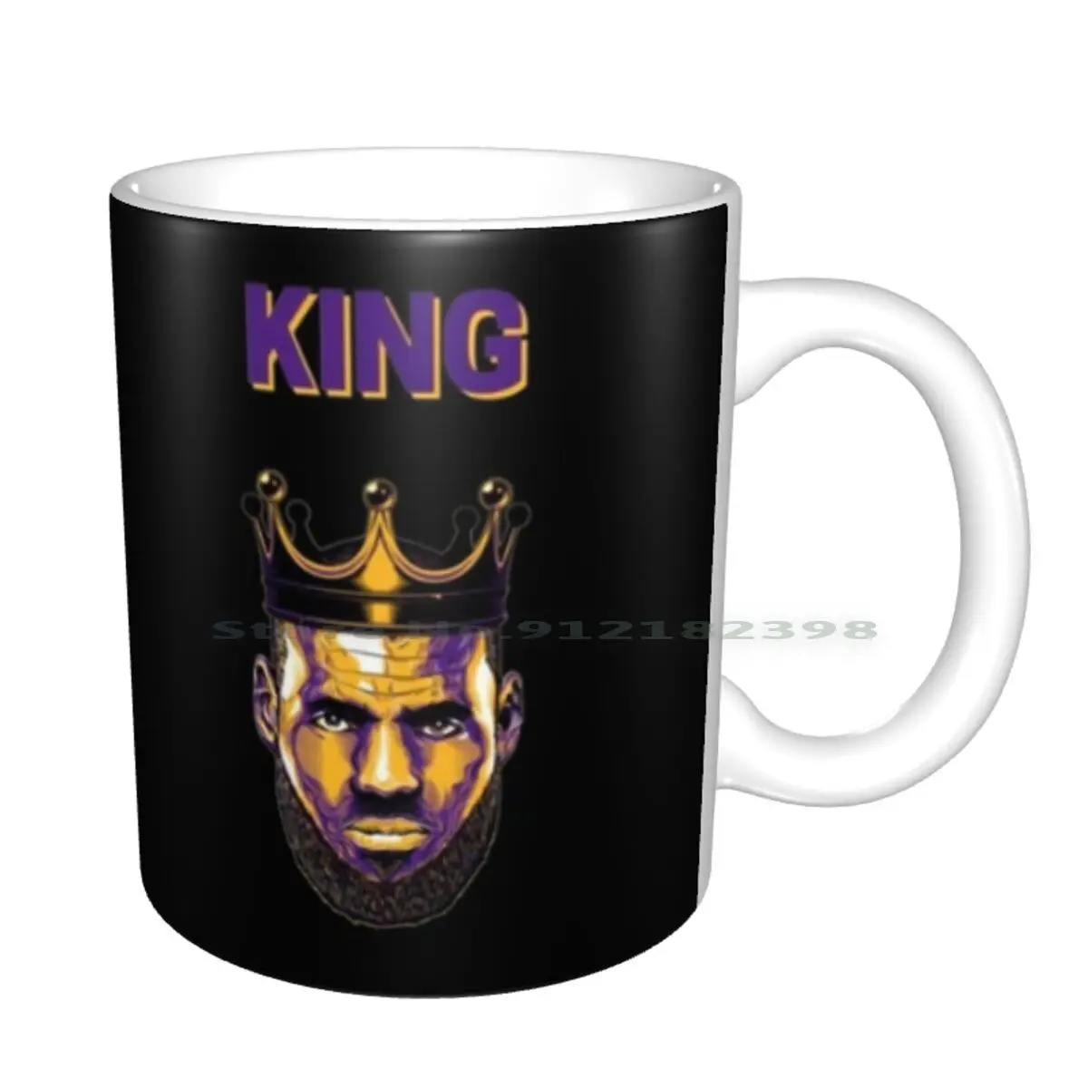 Керамические кружки James King Crown кофейные чашки кружка для молока и чая Lbj