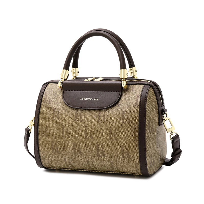 

Brand Women Leather Casual Tote Bag Big Capacity Handbag For Solid Top Handle Female Shoulder Girl Boston Bags