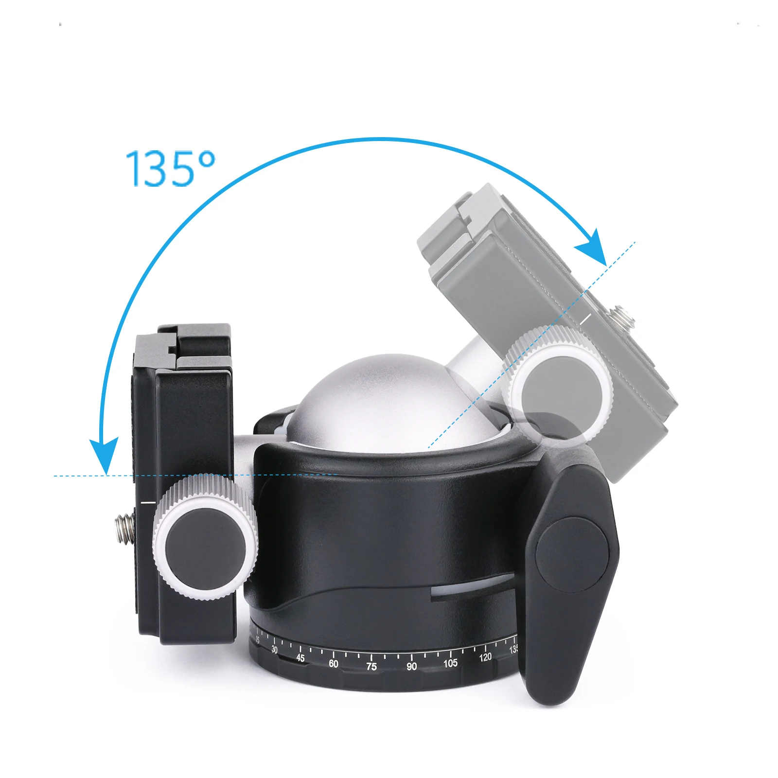 Металлический штатив EB46S с низкопрофильной шаровой головкой панорамная головка