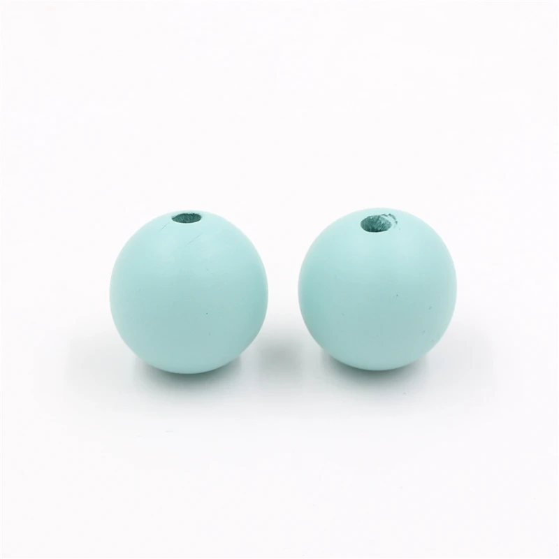 Разноцветные Круглые бусины с двумя отверстиями 15 шт. 20 мм оптовая продажа