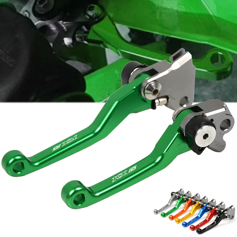 Регулируемый рычаг тормоза и сцепления для мотоцикла алюминиевый поворотный