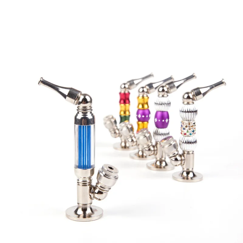 Металлические маленькие портативные курительные трубки для курения табака SWSMOK