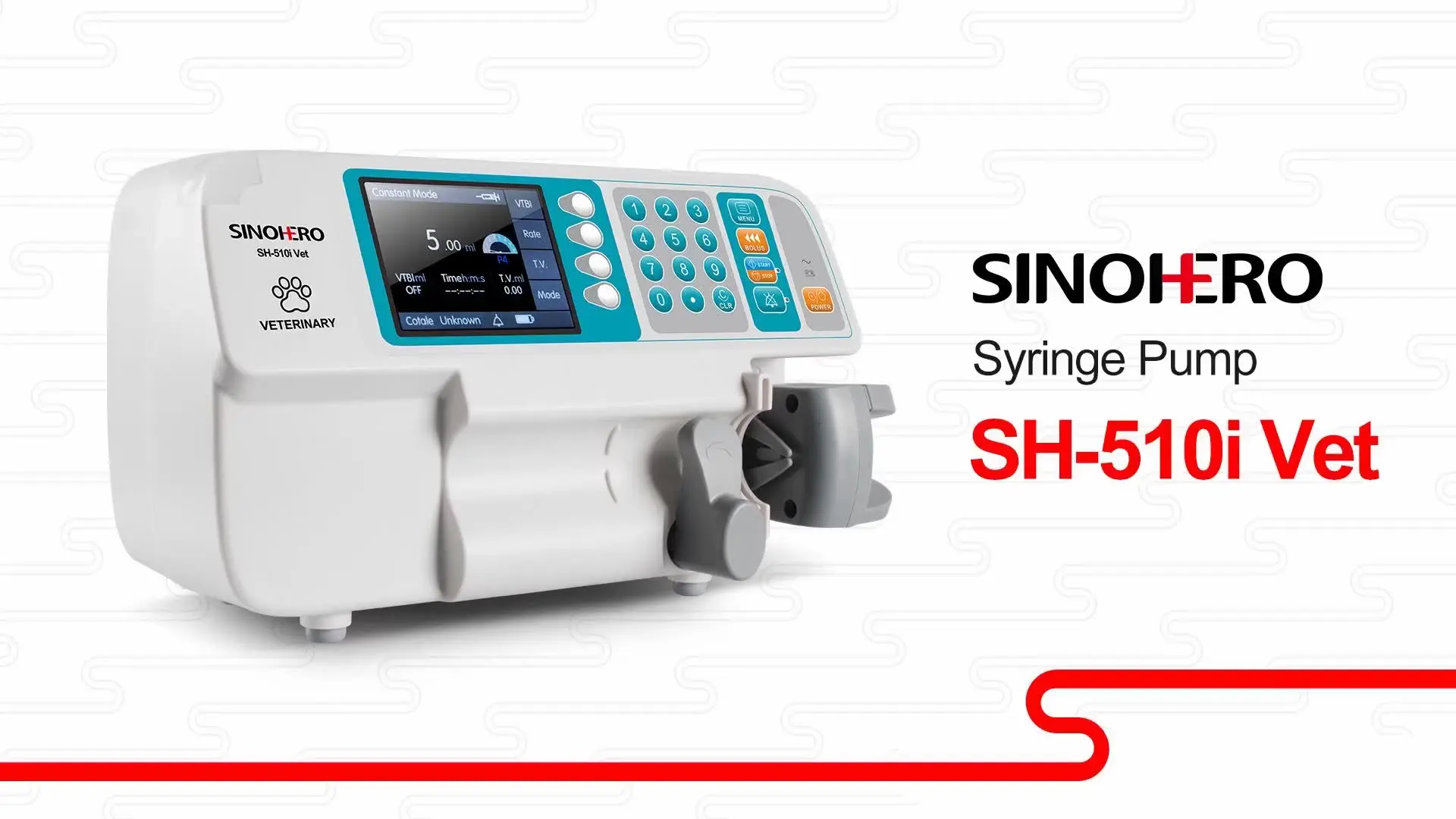 

3.5 inch Portable Infusion Pump Lcd Remote Control Syringe Pump