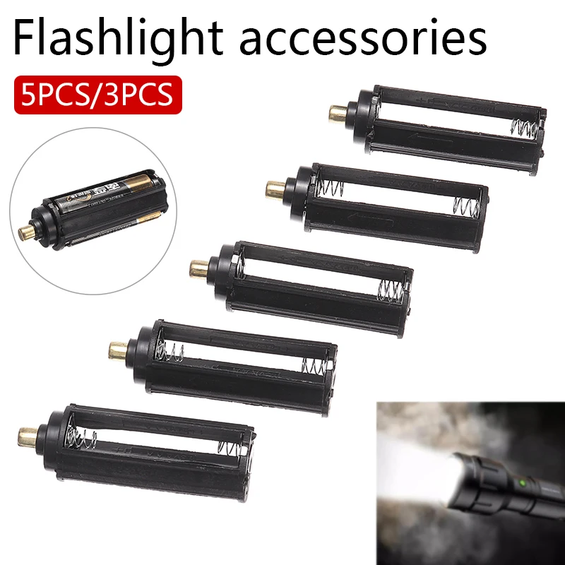 Новый 3/4 шт. пластиковый корпус AAA батарейного отсека чехол цилиндрического типа