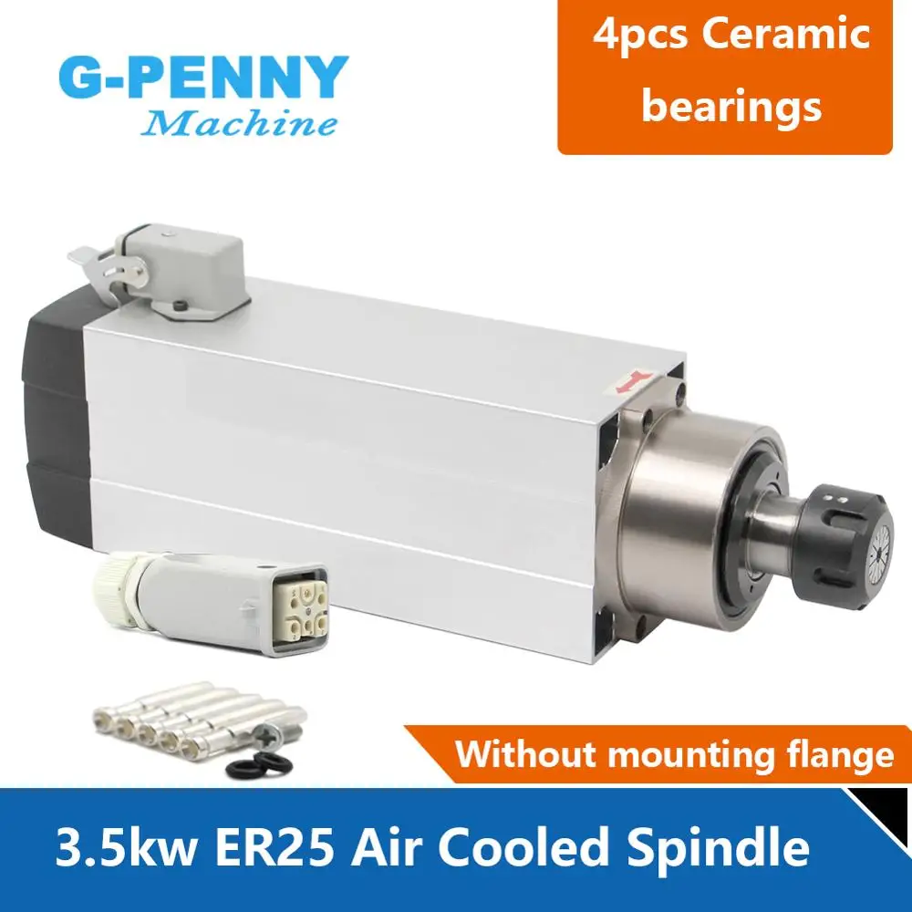 Новое поступление! Керамические шарикоподшипники с воздушным охлаждением кВт ER25