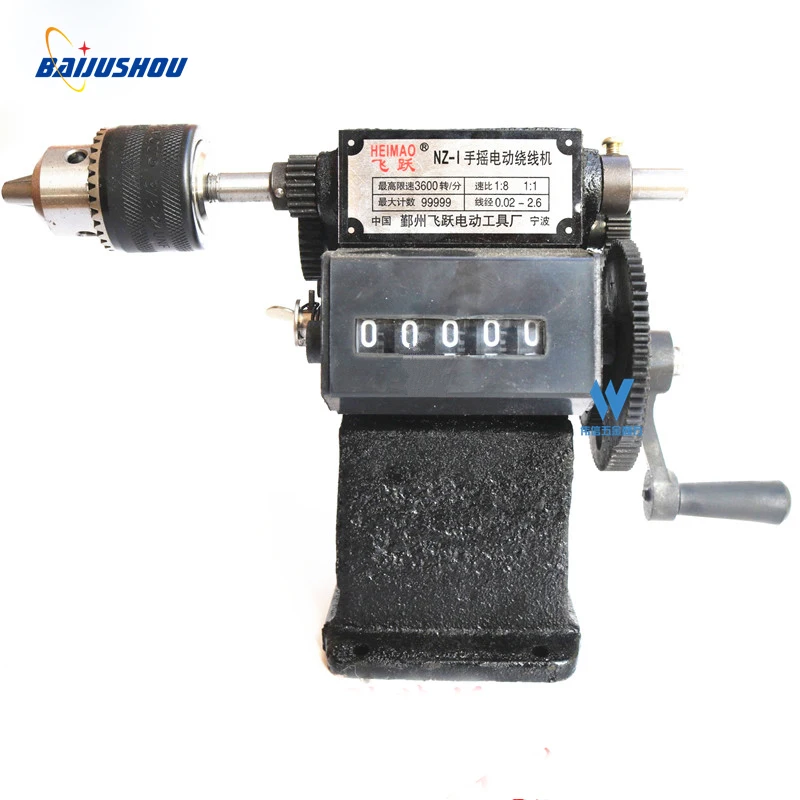 Станок с ЧПУ для намотки проводов ручным приводом электронный цифровой станок