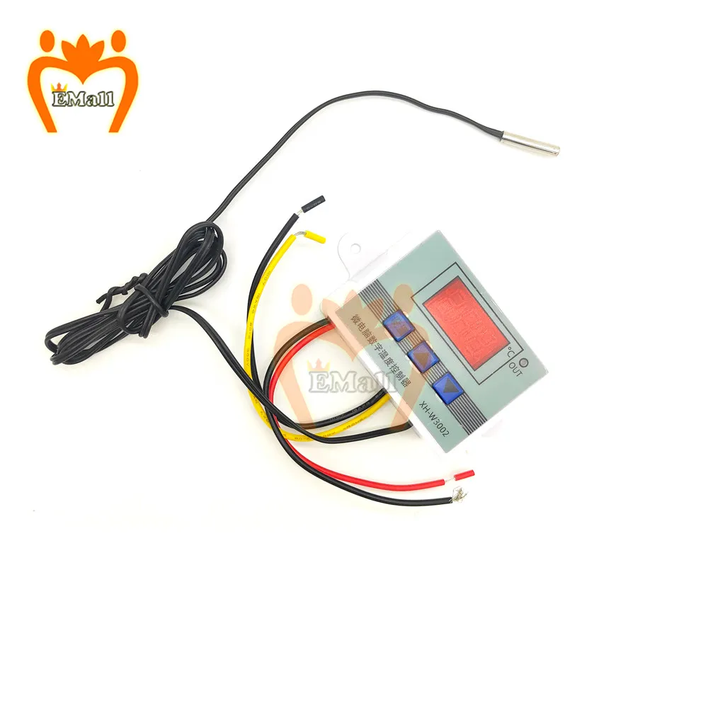 

XH-W3002 W3002 AC 110V-220V DC 24V DC 12V Led Digital Thermoregulator Thermostat Temperature Controller Control Switch Meter