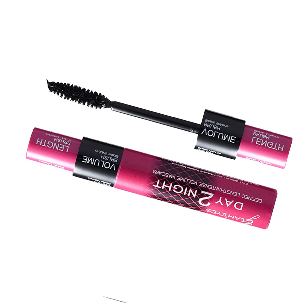 

Fiber Mascara Black Eye Curling Eyelash Double Waterproof Long Lasting Mascaras Beauty Eye Makeup Accessories