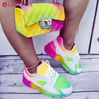 Женские дышащие кроссовки для отдыха INS, Модный комплект из 43 предметов, удобная обувь для отдыха и прогулок, женские туфли и сумки на плоской подошве, Лидер продаж 2021