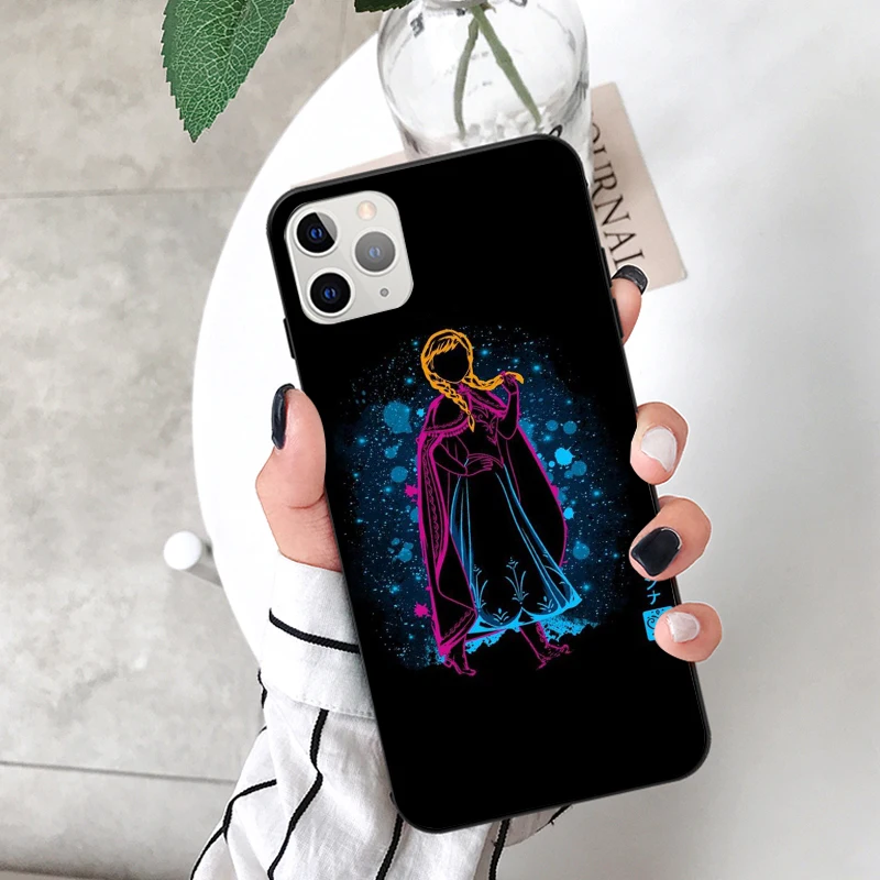 Милый мультфильм дисни Белоснежка Русалка Принцесса чехол для iPhone XS чехол для Max XR 11 Pro Max X 6S 7 8 Plus чехол эльфы