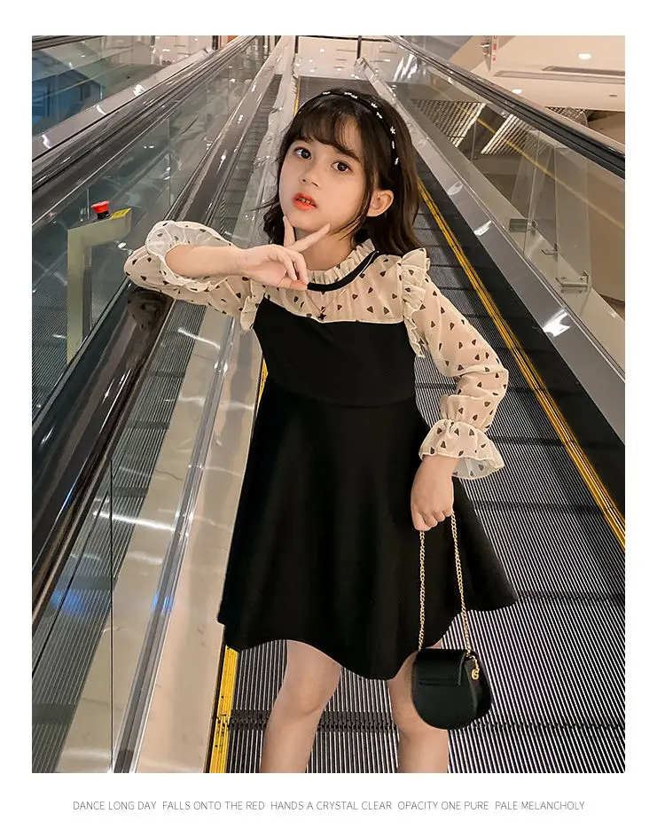 Платье для девочек платье в стиле пэчворк длинное вечернее Детский костюм с