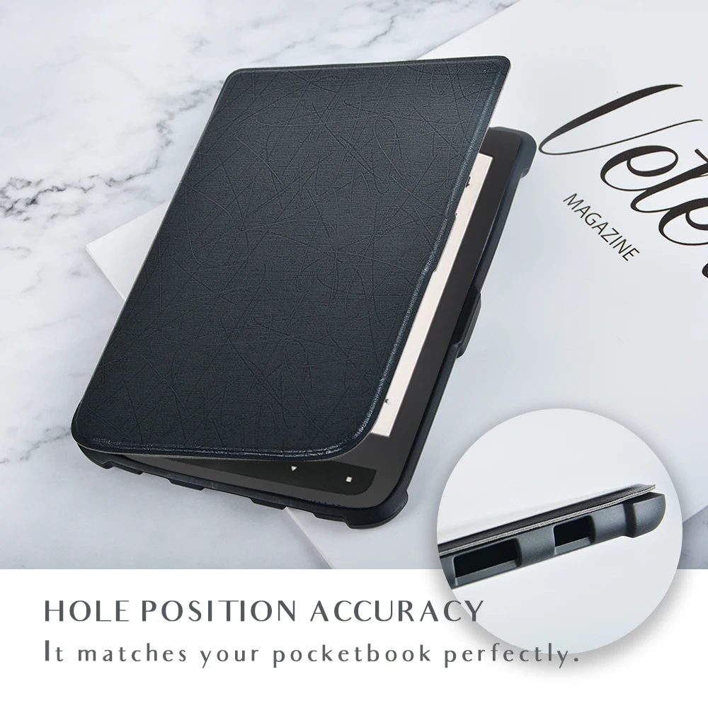 Для начинающего ходить ребенка чехол из ПУ кожи для Pocketbook 616/627/632 электронная книга Защитная крышка чехол для карманной книги Базовая Lux 2/touch Lux/сенсорный экран HD 3+ подарок