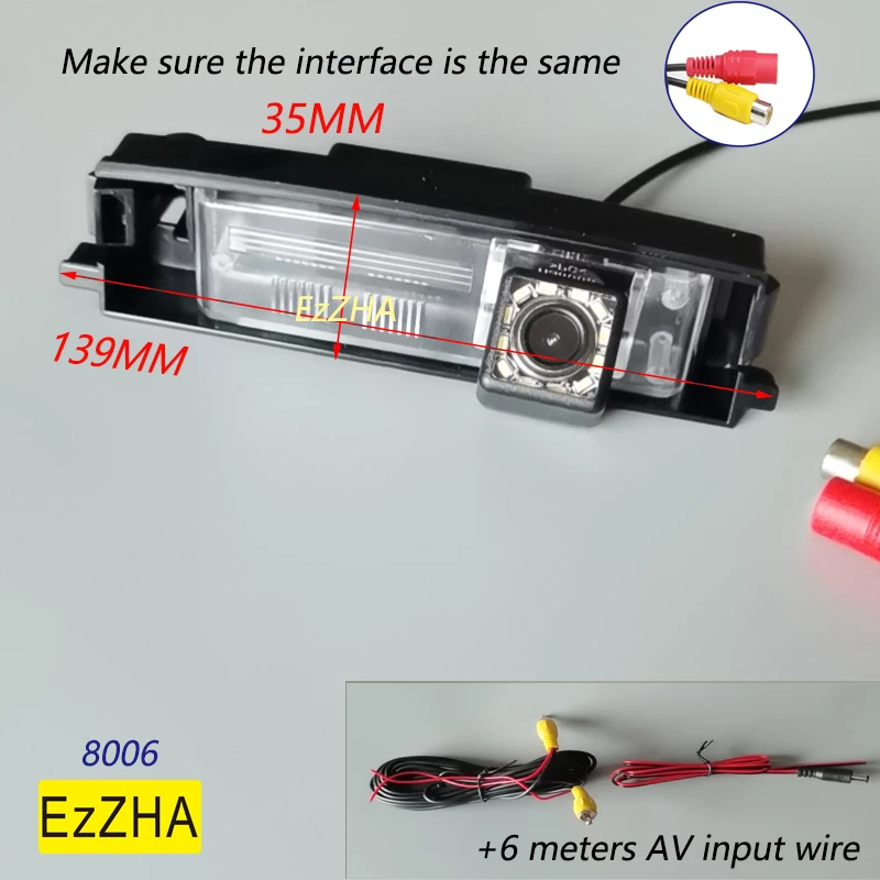 

EzZHA For TOYOTA Vanguard RAV4 RAV-4 RAV 4 2005~2013 Night Vision Rear View Camera Reversing Camera Car Back up Camera HD CCD