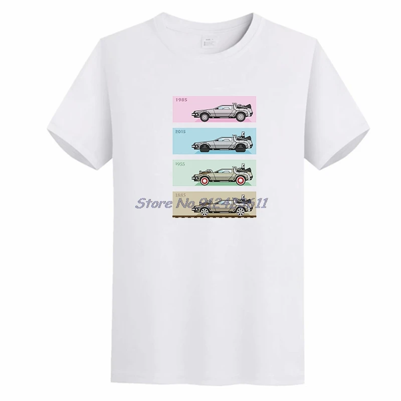 Футболка унисекс 88 миль/ч футболка оверсайз с принтом Назад в будущее | Мужская