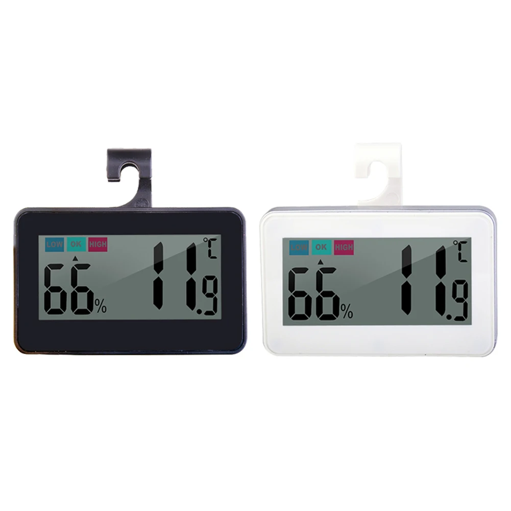 Convenient Temperature Sensor Humidity Meter Colorful Hygrometer Thermometer LCD Screen Baby Room | Дом и сад