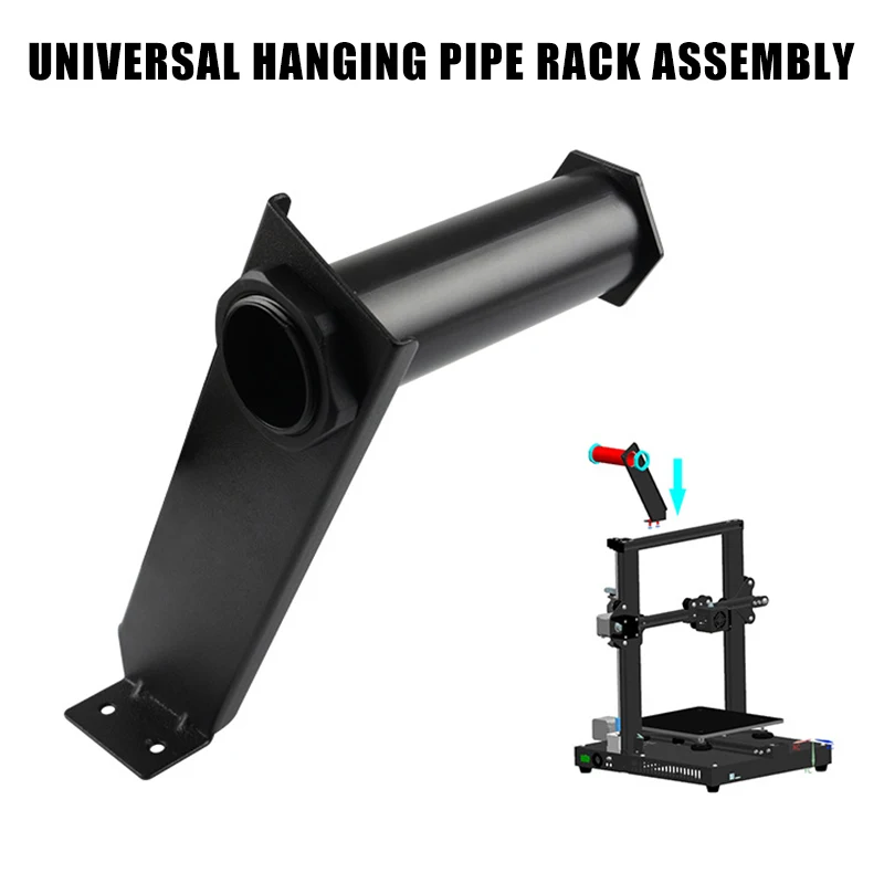 

Filament Holder Hanging Pipe Rack Assembly with Nut for 3D Printer CR-10S CR-10S4 PUO88