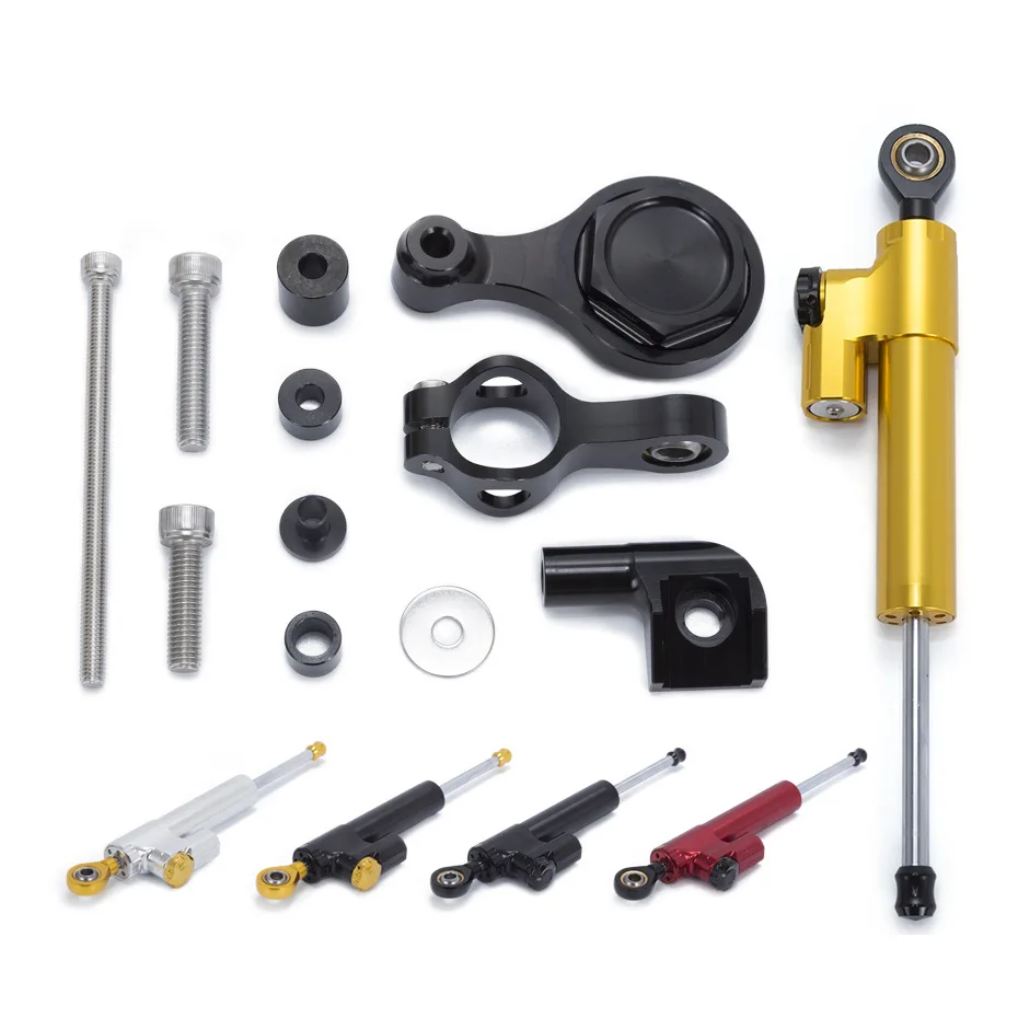 Мотоцикл Модифицированная заслонка направления амортизатор с кронштейном