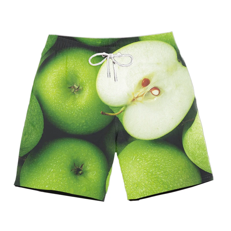 HZIJUE 2019 летние новые мужские/женские свободные шорты с 3D принтом милые забавные