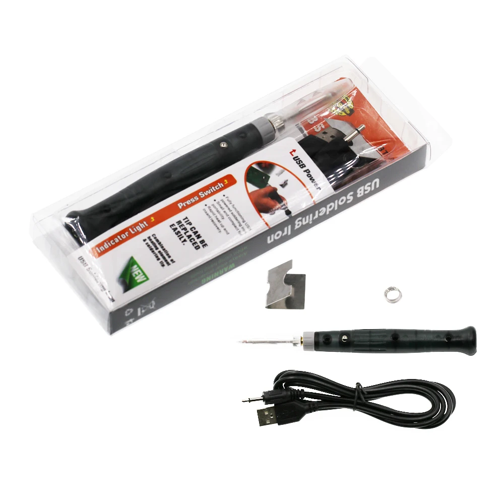 cordless soldering iron pocket size usb home student mobile phone repair soldering tools free global shipping