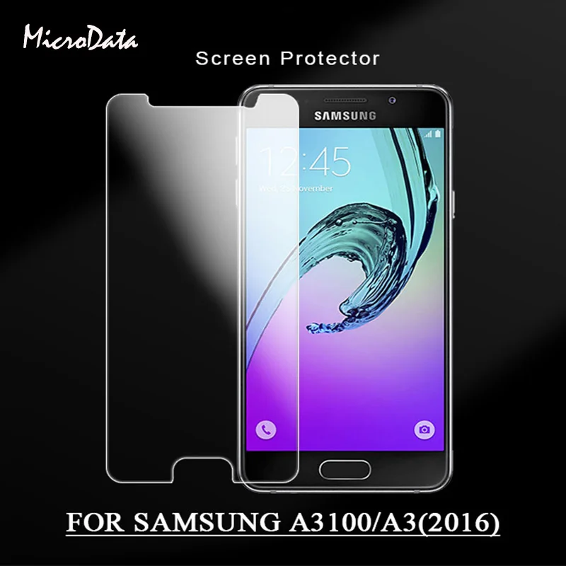 Матовое закаленное стекло MicroData без отпечатков пальцев для Samsung Galaxy A3 A5 A7 2016 2017 2018