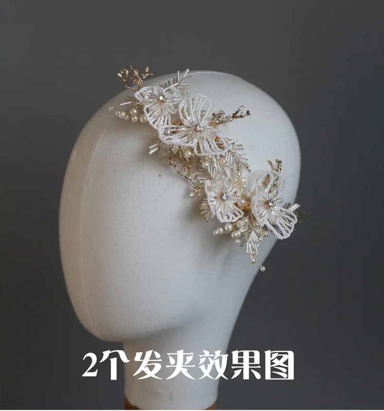 1 шт. бисером головной убор для женщин заколки укладки волос и праздников