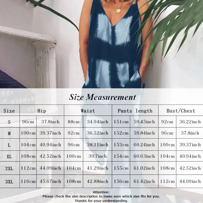 

European And American Cotton And Linen Printed Jumpsuit