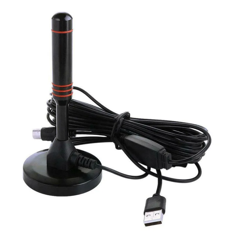 Комнатная ТВ-антенна DVB-T2 комнатный USB-усилитель цифровая Автомобильная с
