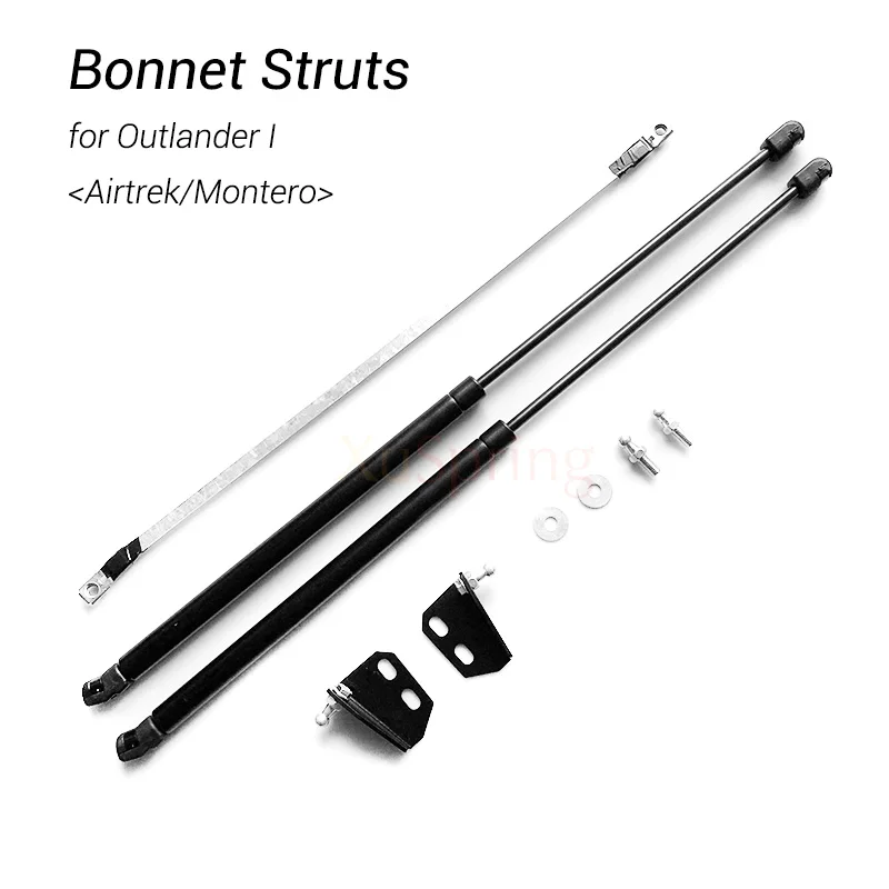 

Car Hood Gas Spring Shock Bracket Support Lift Hydraulic Rods Strut Bars For Mitsubishi Outlander 2001-2008