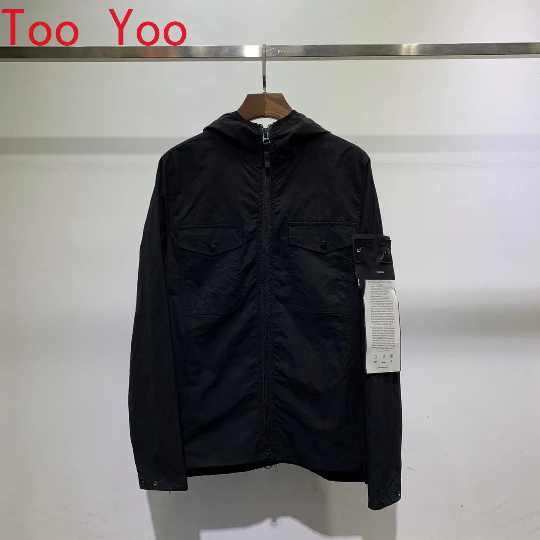 

New Young Men's Zipper Cardigan Hoodie Workwear Jacket Korean Style Casual Men's Clothing Trendy Jacket Men Fashion Closing Tren